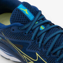 ZAPATILLAS RUNNING HOMBRE MIZUNO WAVE RIDER 27 AZUL SS24 Decathlon
