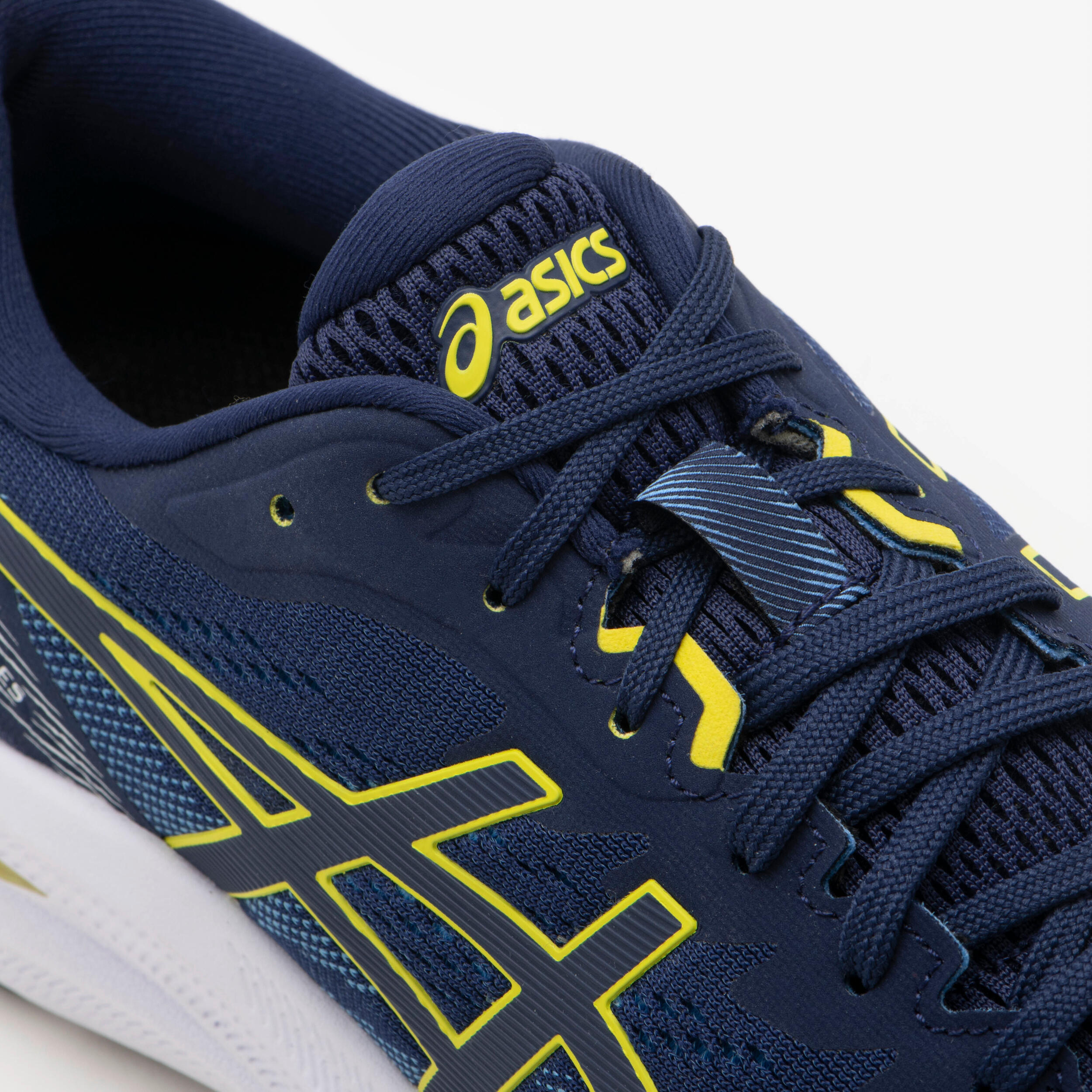 CHAUSSURE DE RUNNING HOMME ASICS GEL ROADMILES H BLEU JAUNE