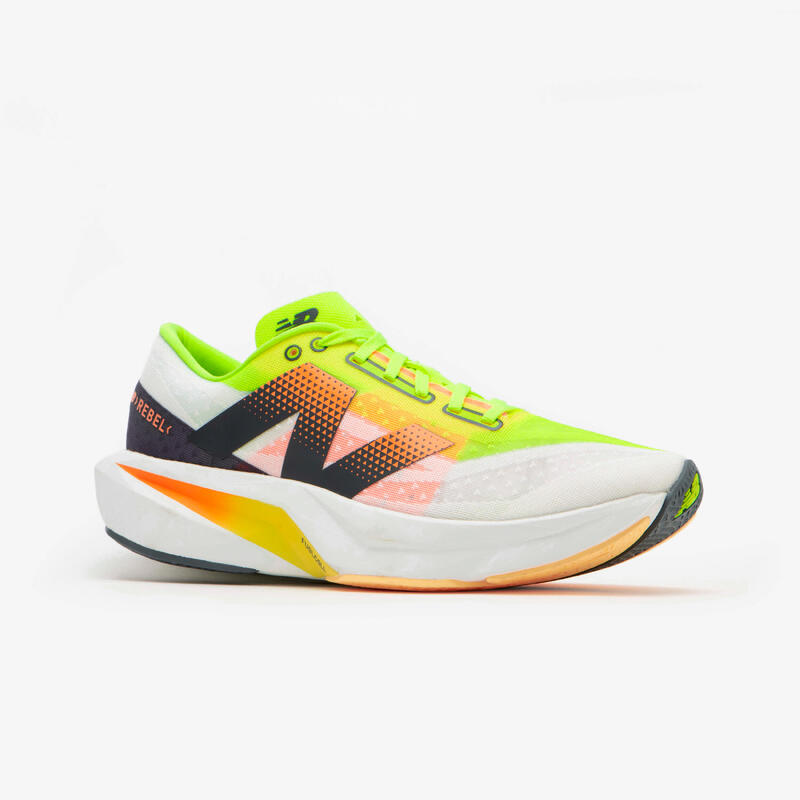 Hardloopschoenen voor heren Fuelcell Rebel V4 wit multicolor