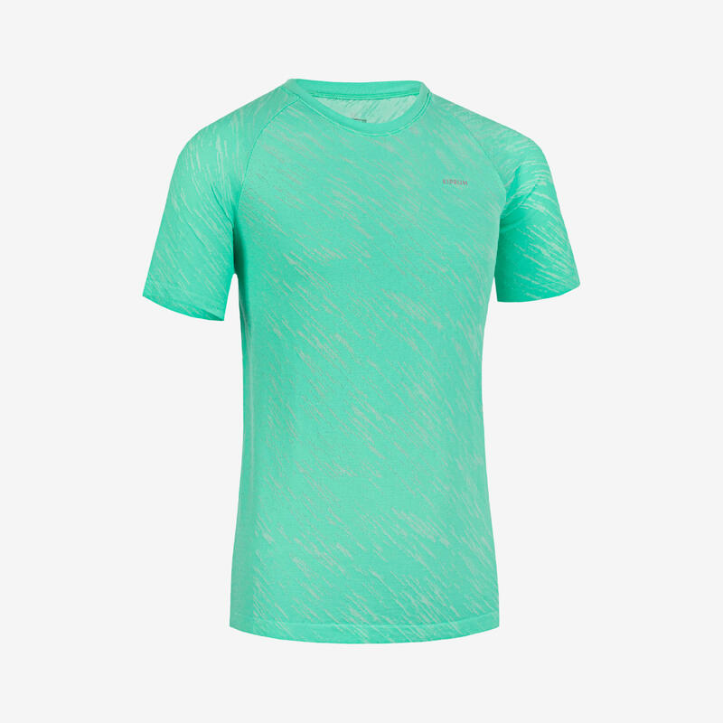 Kid's ultra-light KIPRUN Light 900 running T-shirt - green