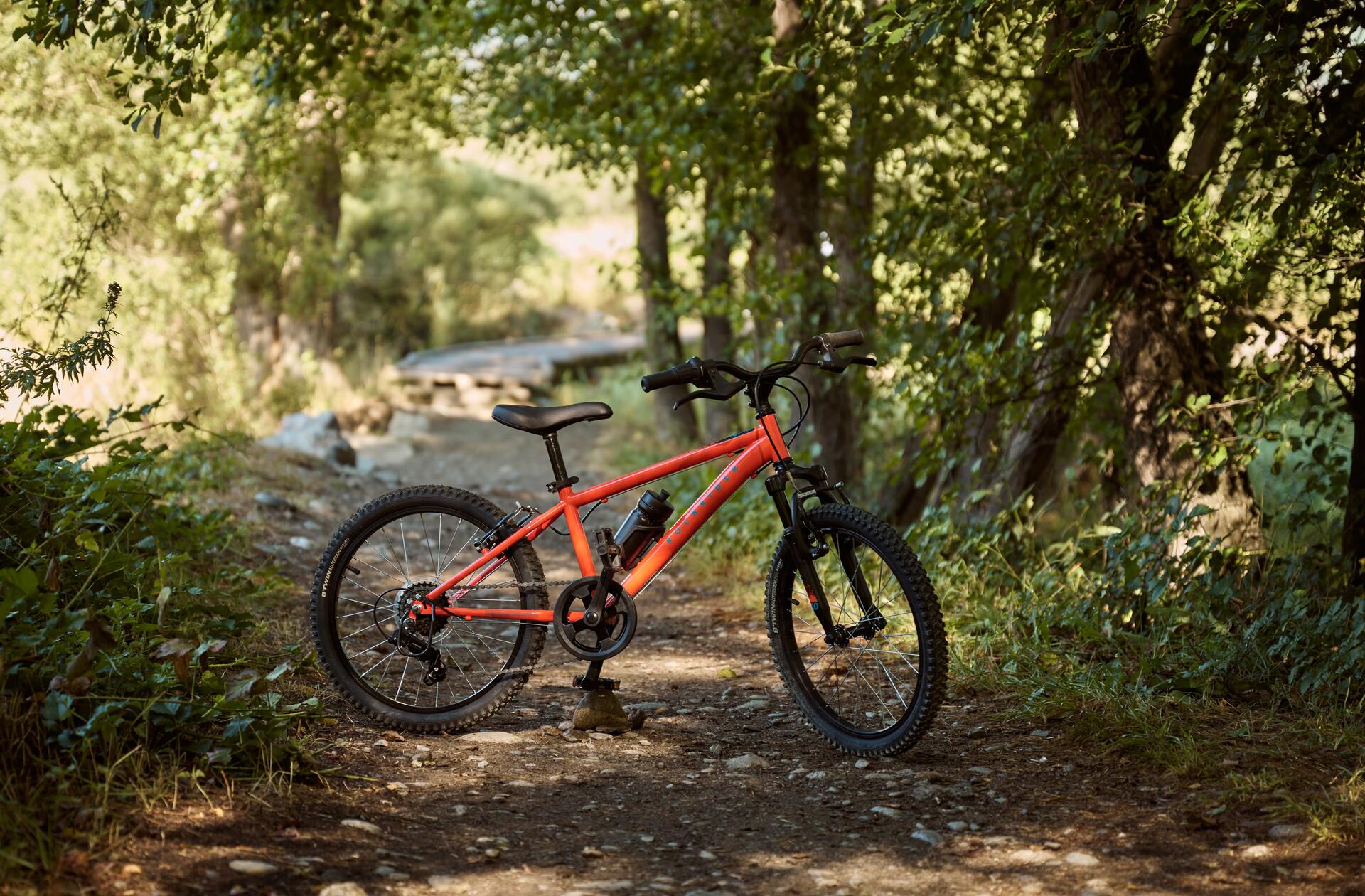 Vtt enfant 20" expl 500 orange 6-9 ans