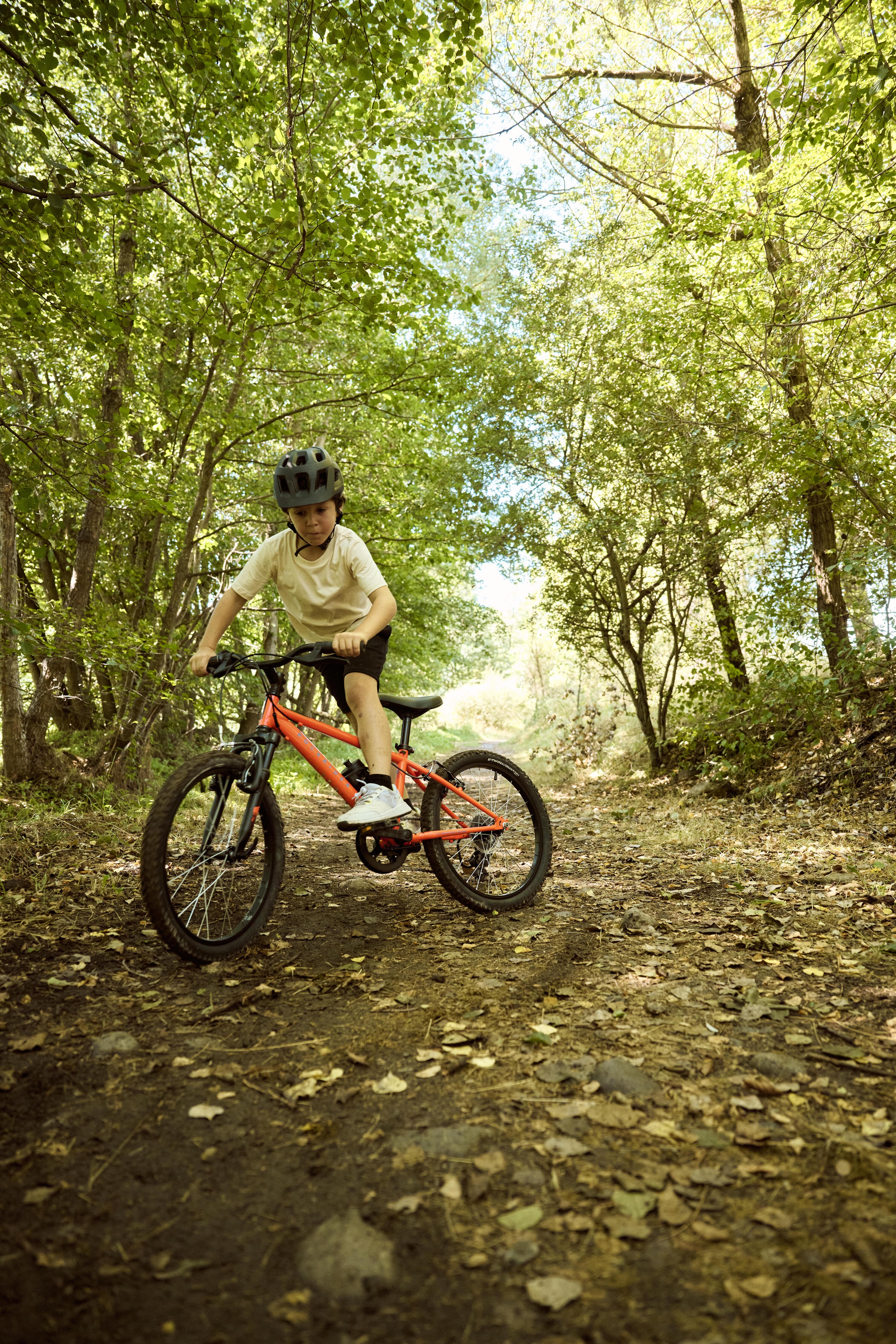 Vtt enfant 20" expl 500 orange 6-9 ans 15/16