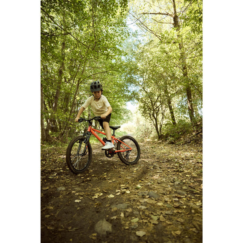 Bicicletă MTB Rockrider EXPL500 20" Portocaliu Copii 6-9 ani
