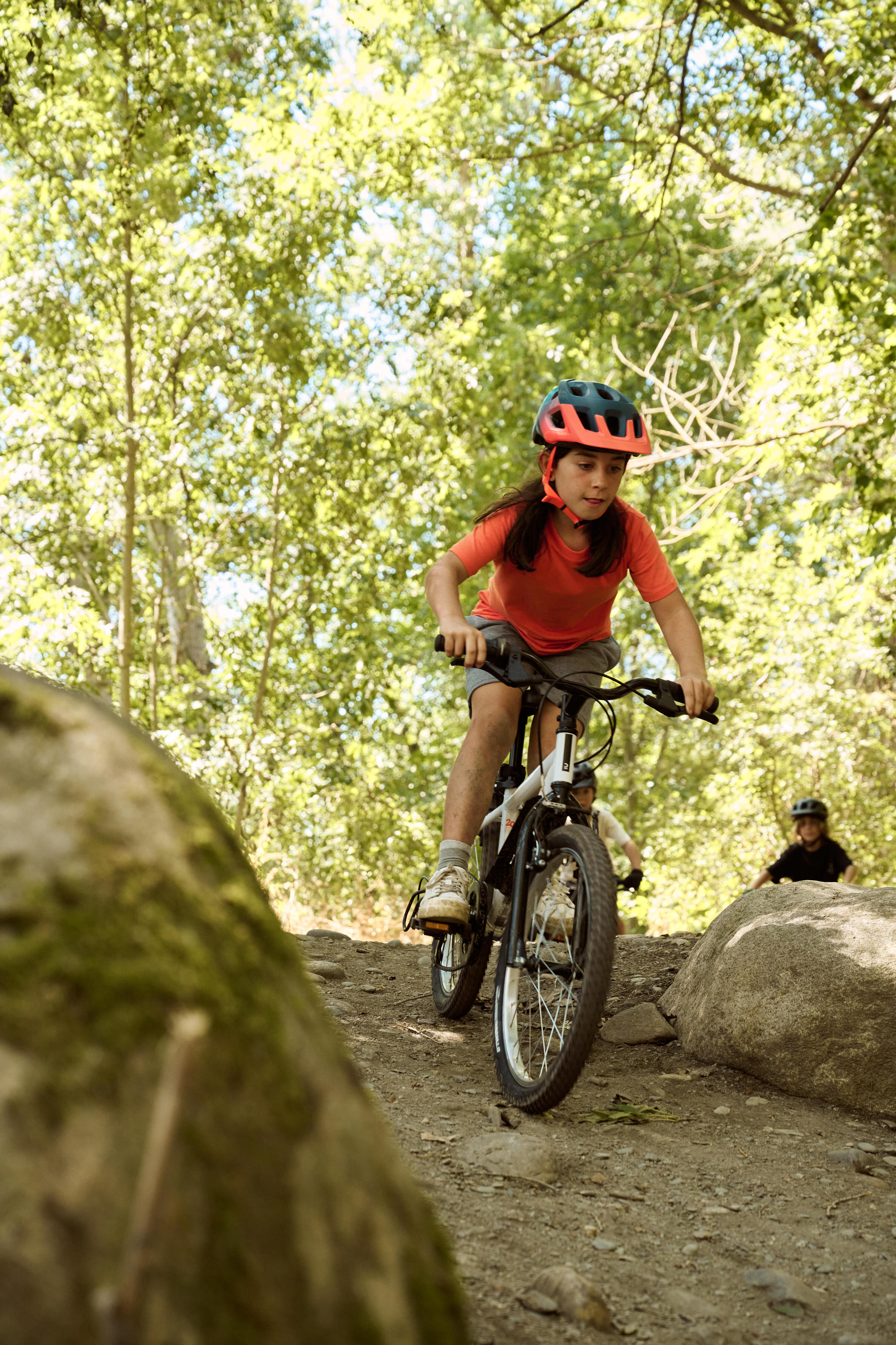 MOUNTAINBIKE VOOR KINDEREN 20 INCH EXPLORE 120 wit 6-9 jaar 3/17