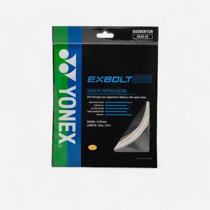 Cordage de badminton - Yonex BG EXBOLT 65