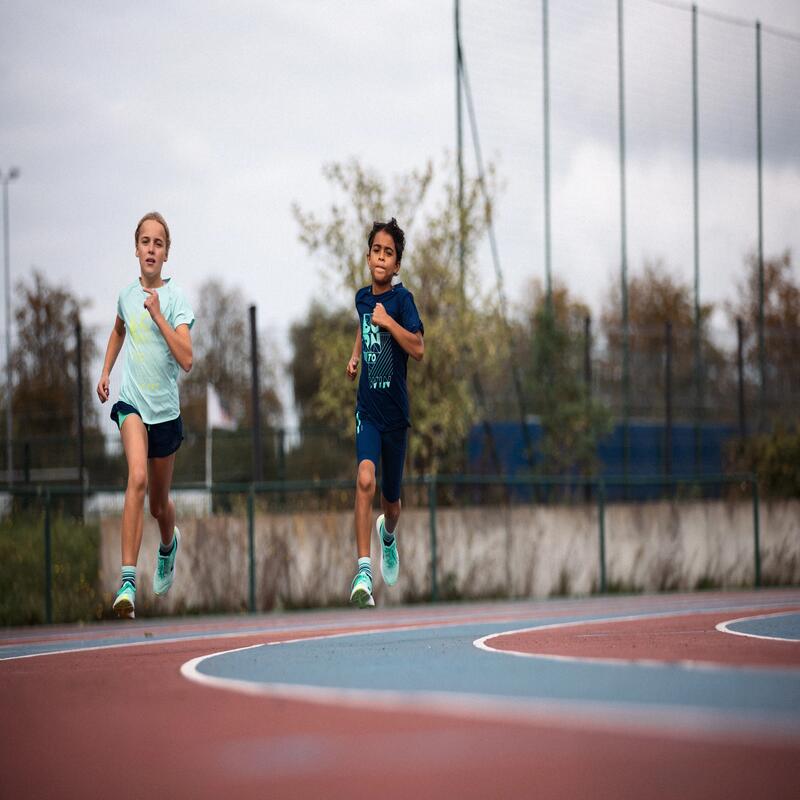 Koszulka do biegania dziecięca Kiprun Dry+ 500