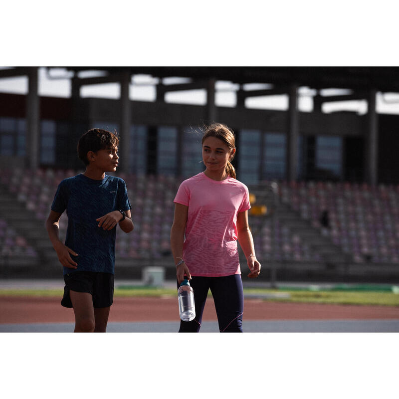 Maglia running bambino LIGHT 900 blu-verde