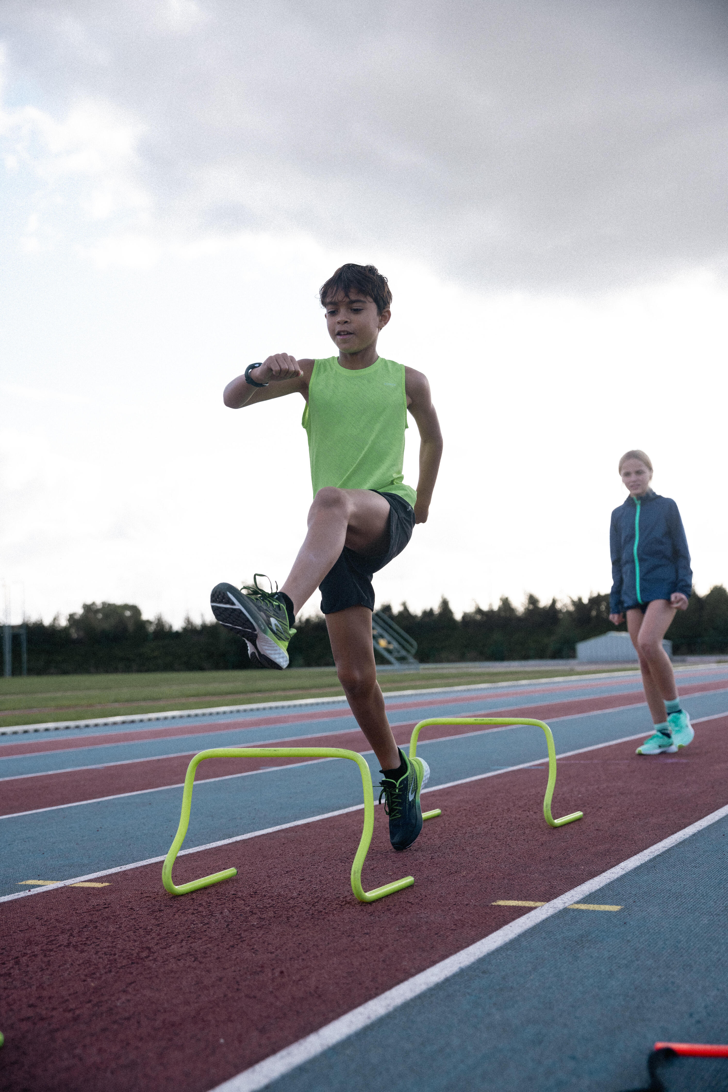 Canotta running bambino LIGHT 900 giallo fluo 9/13