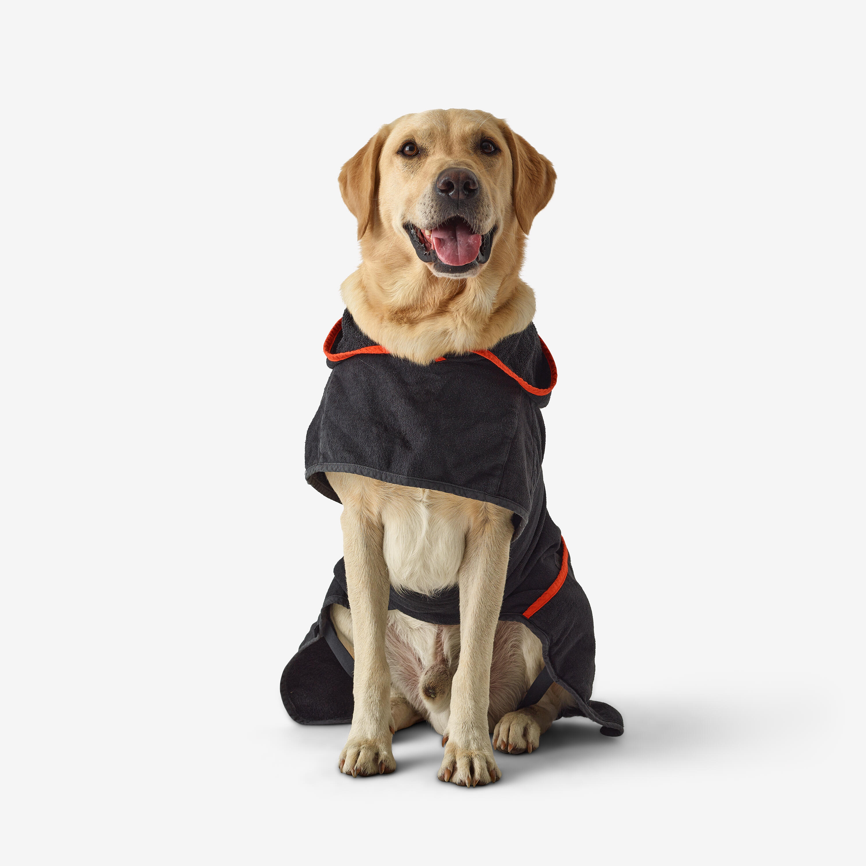 Albornoz Chaleco Perro Solognac Algodon Absorve Humedad Secante 6/11
