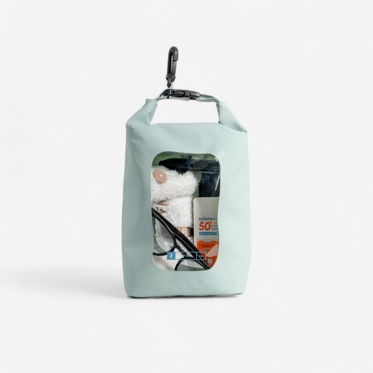 Sac étanche (IPX6)  de 2,5 l avec fenêtre de visibilité.