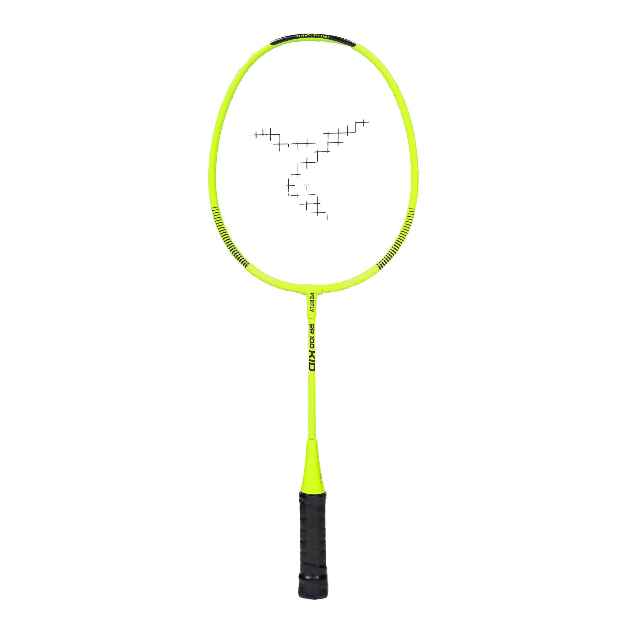 Kids Badminton Racket 85g Aluminium BR 100 Green -  1
