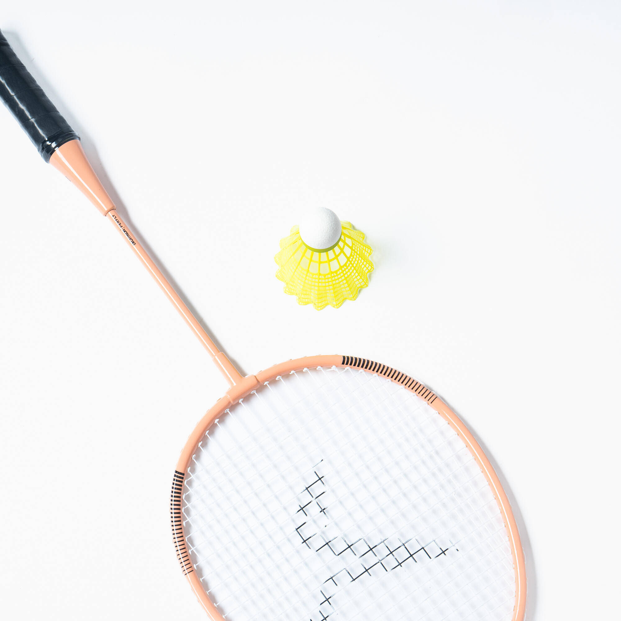 Kids Badminton Racket 85g Aluminium BR 100 Orange -  3