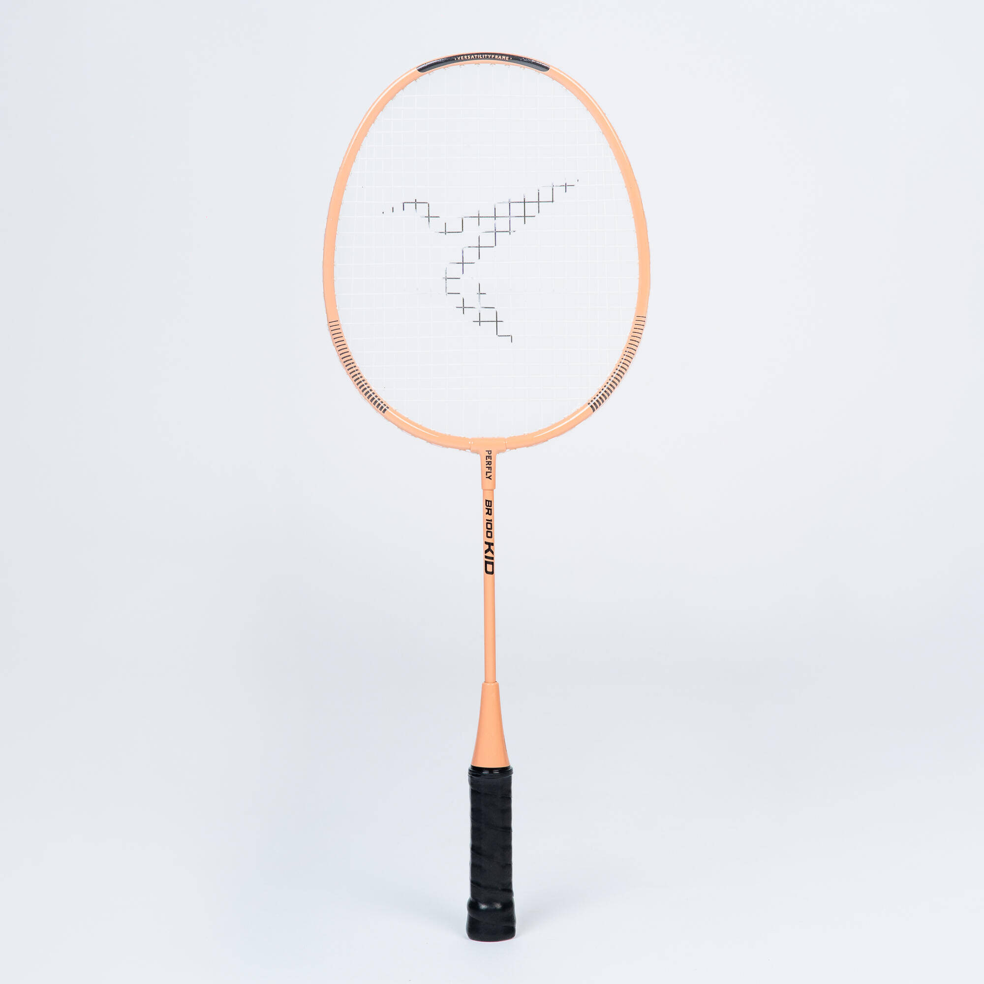 Kids Badminton Racket 85g Aluminium BR 100 Orange -  1