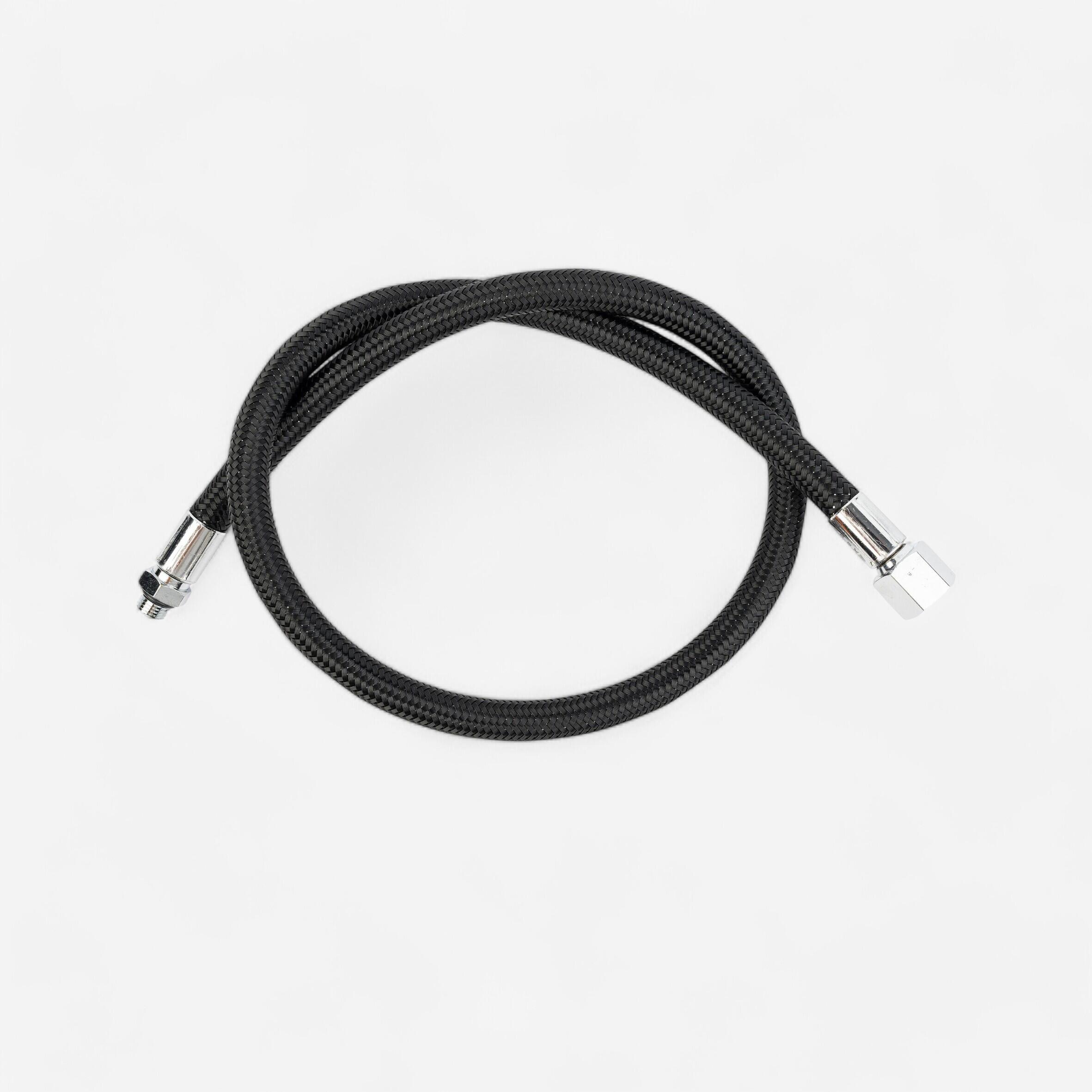 MARES Mitteldruck-Schlauch geflochten SFX 0,75 m 3/8" schwarz