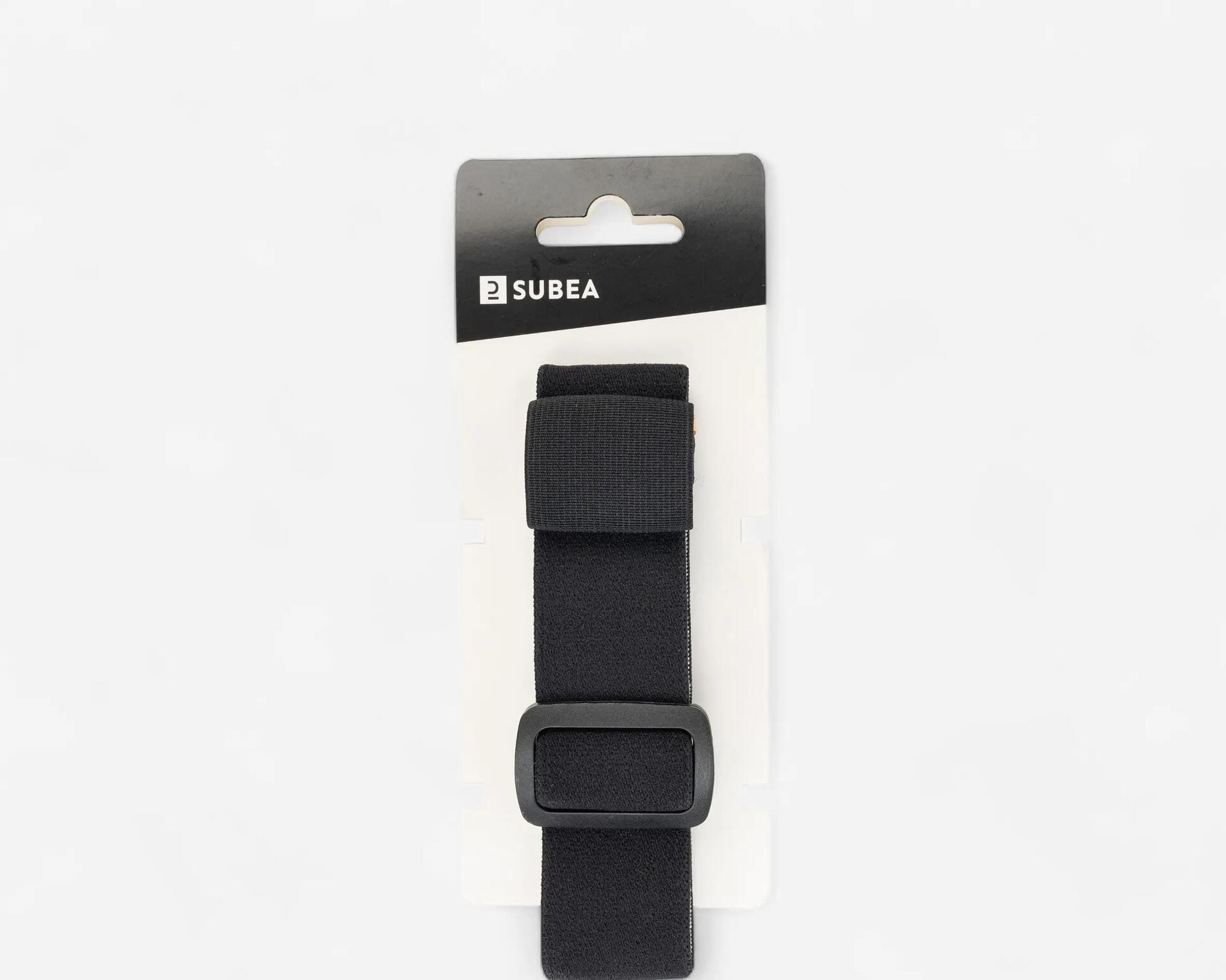 curea textilă pentru masca de scufundări