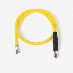 Flexible moyenne pression tressé Aquaflex jaune 1,0 mètre 3/8''