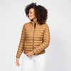 Women's golf long sleeved down jacket - CW900 Heatflex brown