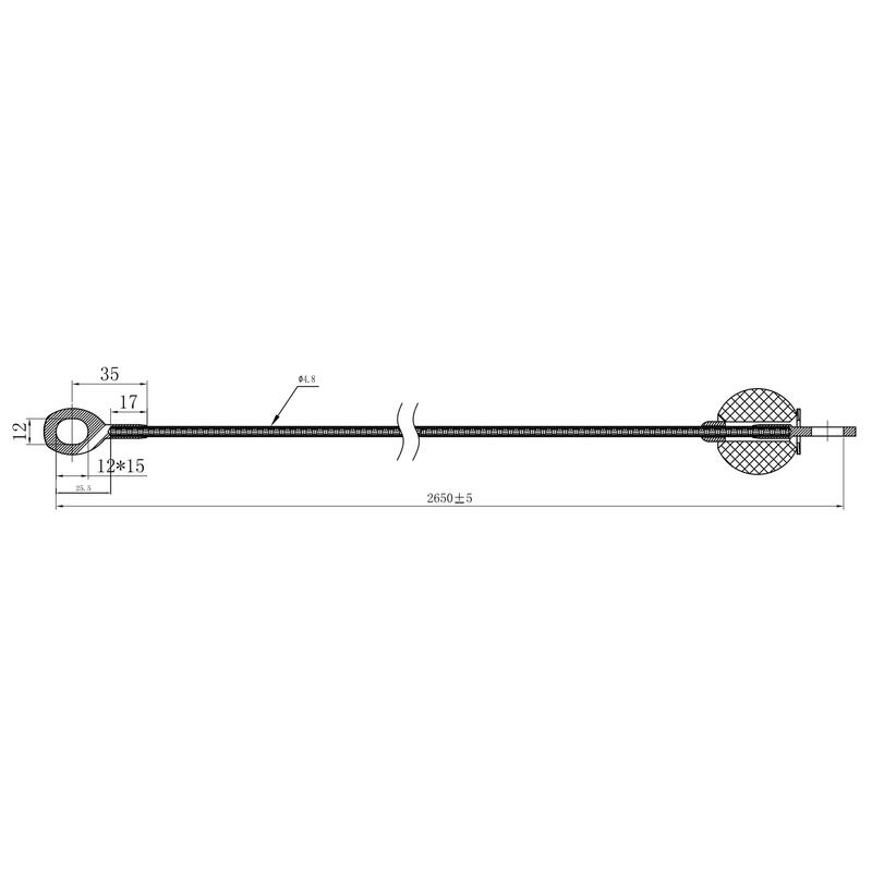 Cable Inferior Recambio Rack 900 Musculación