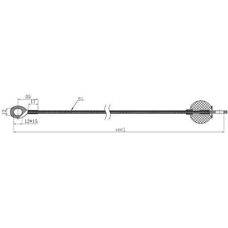 High & Low Cable Kit - Spare Part for Weight Training Rack