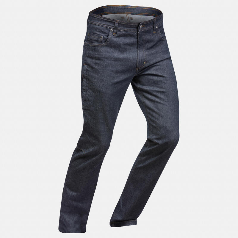 CALÇAS CAMINHADA NH500 DENIM Homem