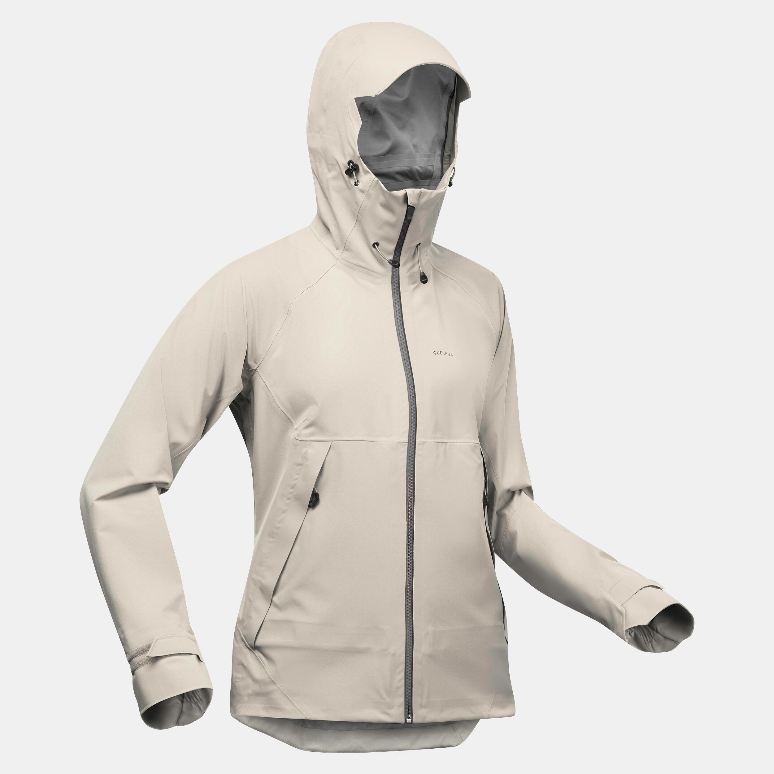 Chaqueta impermeable montaña y trekking Mujer Quechua MH500 7/12