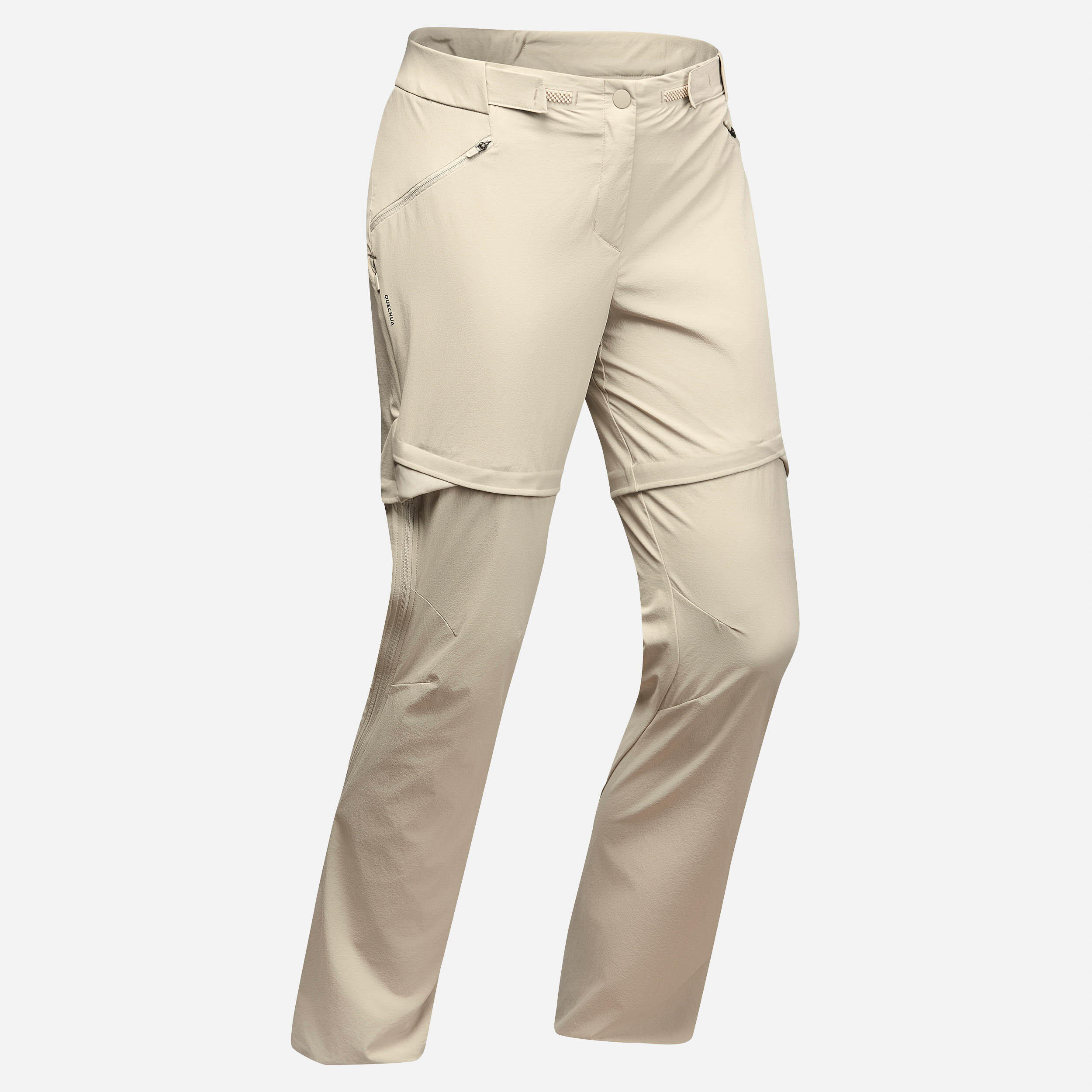 Pantalón desmontable de montaña y trekking Mujer Quechua MH500 7/7