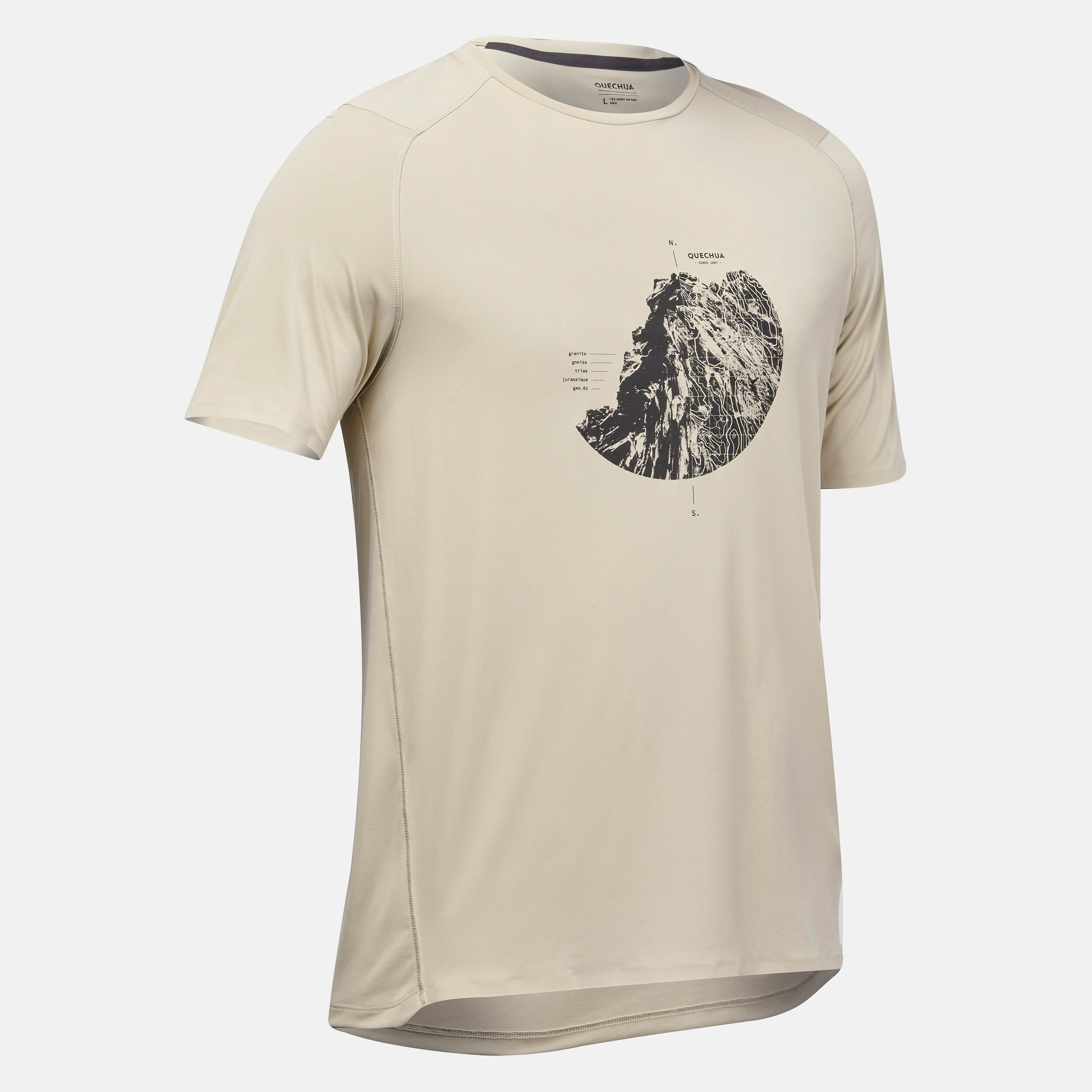 Men's Hiking T-shirt NH100 QUECHUA