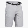 Men Dry Fit Shorts with Belt Pale Grey - MH100
