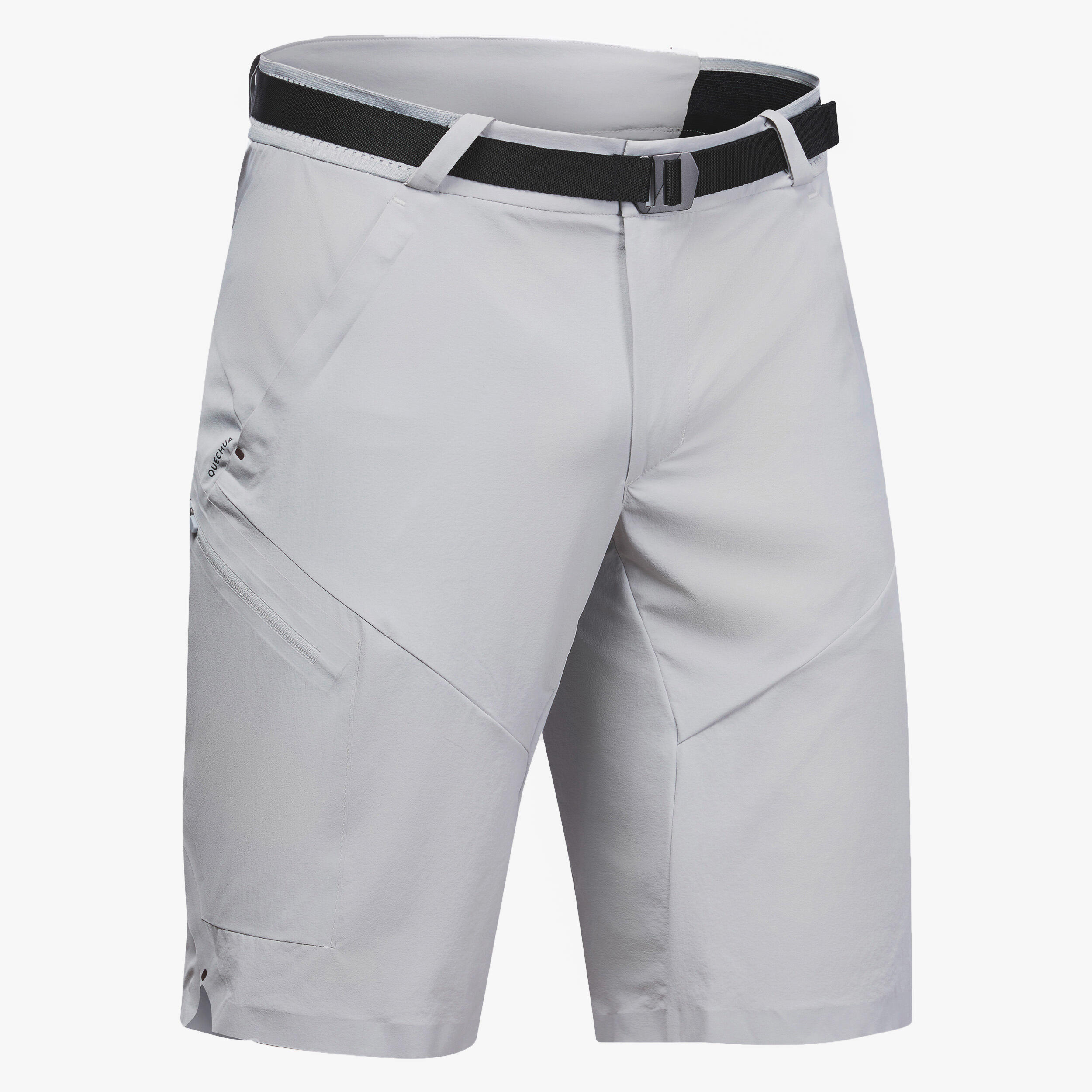 Men's long hiking shorts - MH500 1/6