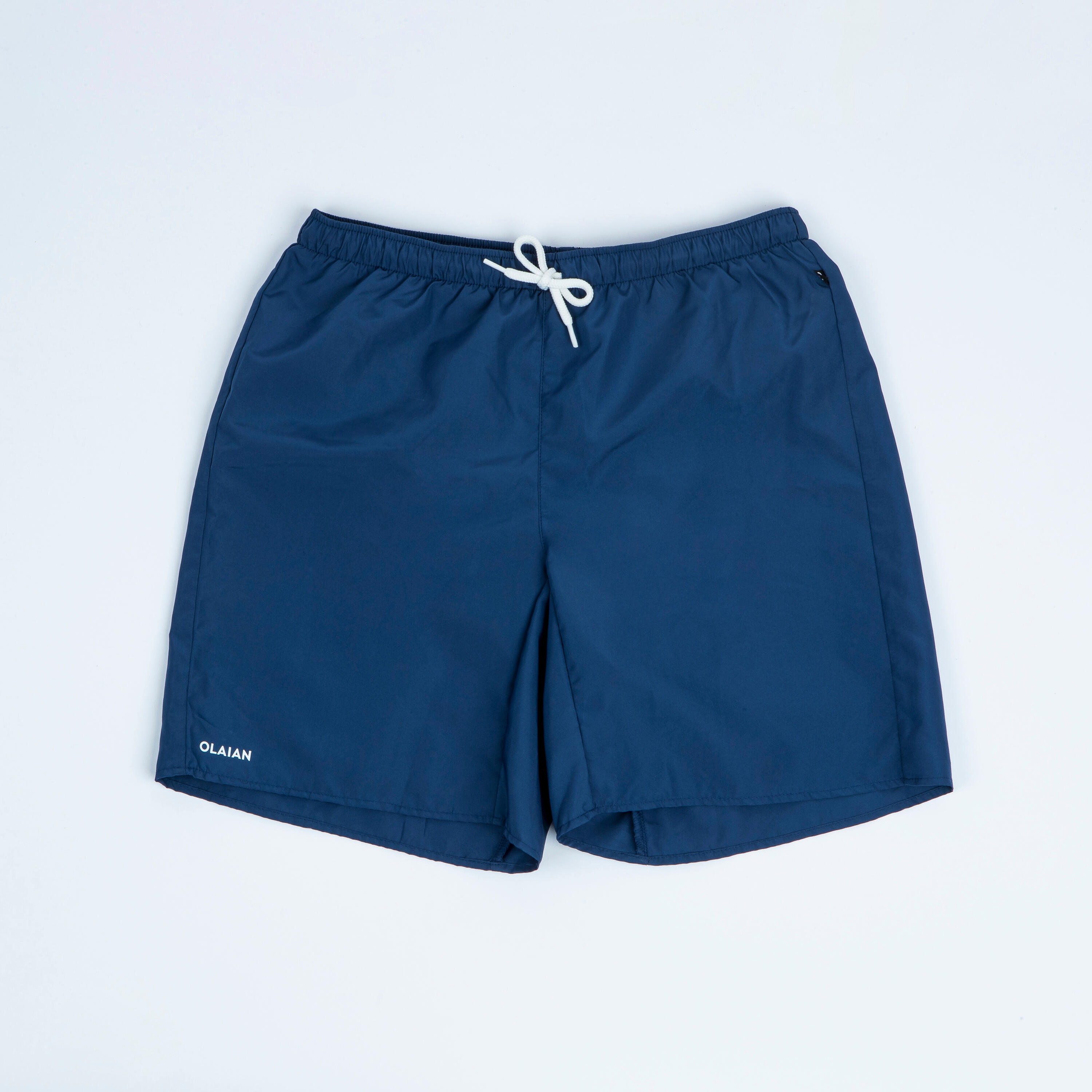 Boy's swim shorts -100 navy blue 4/5