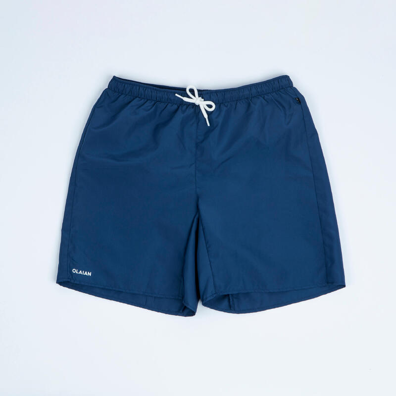 Boardshort jongens 100 marineblauw