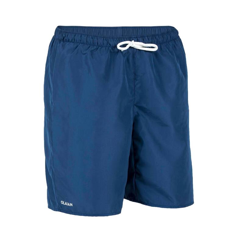 Boy's swim shorts -100 navy blue