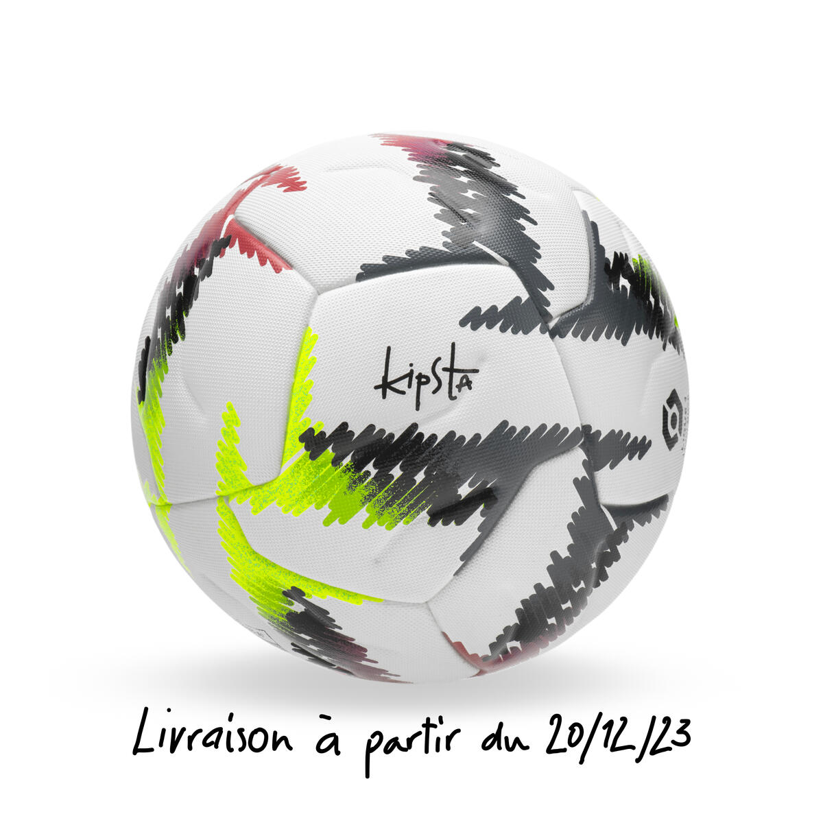 Ballon de football omb ligue 1 uber eats collector defenseurs de l'enfance 2023