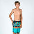 Boy's swim shorts - 500 Memphis green