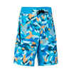 Chlapčenské plážové šortky 550 Softgeo modré