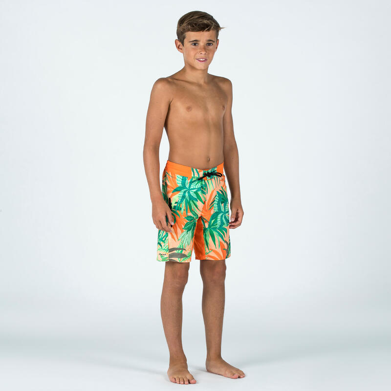 Boardshort jongens 550 Canopy oranje