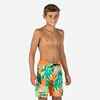 Boy's swim shorts - 550 Canopy orange