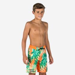 Boardshort jongens 550 Canopy oranje