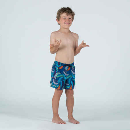 Kupaće kratke hlače za dječake 100 Banana plave
