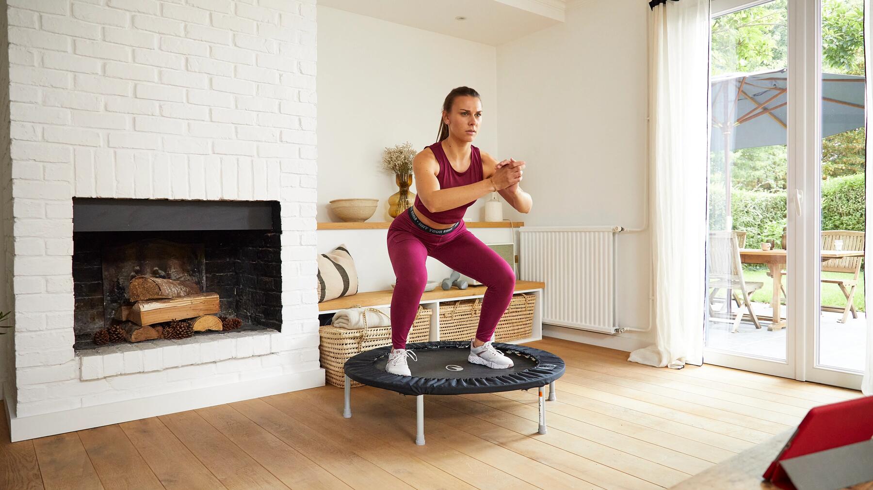 Erfahre hier alles Wissenswerte über Trampolin Workout!