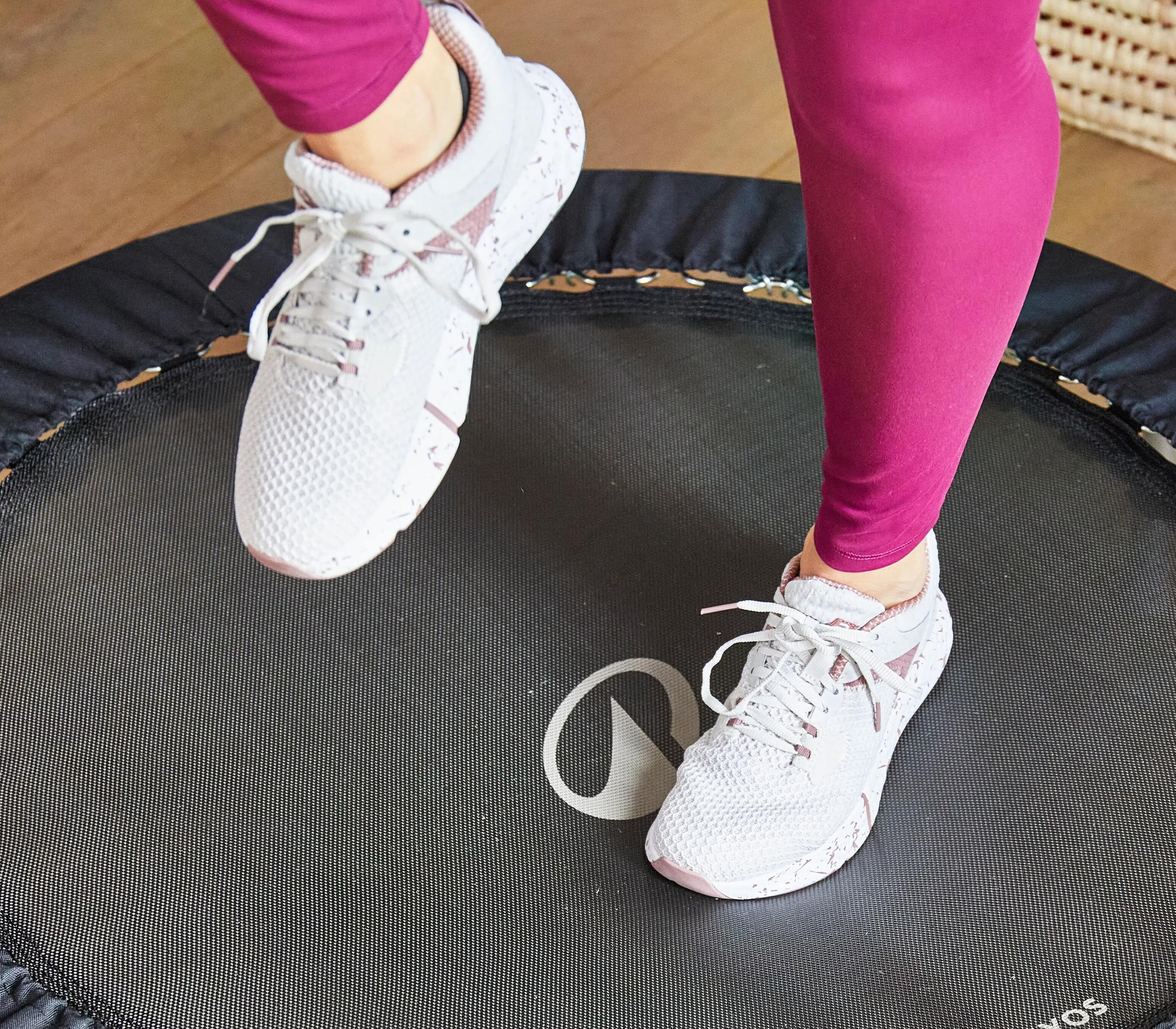 Trampoline 100 Fitness Cardiotraining Decathlon Domyos handleiding reparatie onderhoud