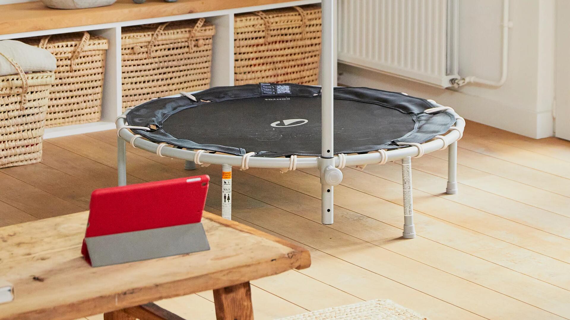 Trampoline  Fit 5!00 Fitness Cardio Training Decathlon Domyos notice reparation entretien