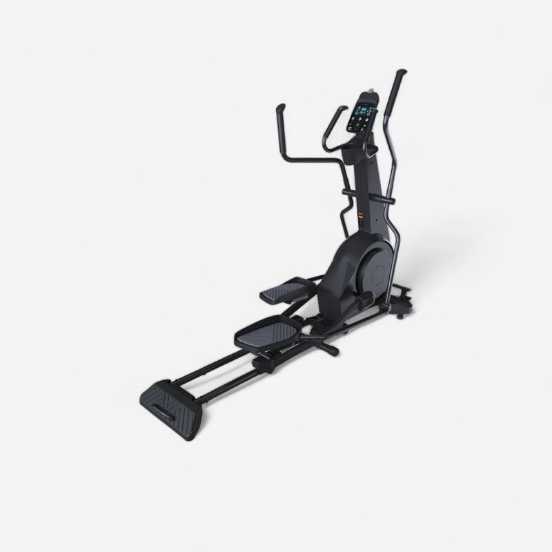 Bicicleta Elíptica Cardio Training Roda Dobrável Autoalimentada Conectada