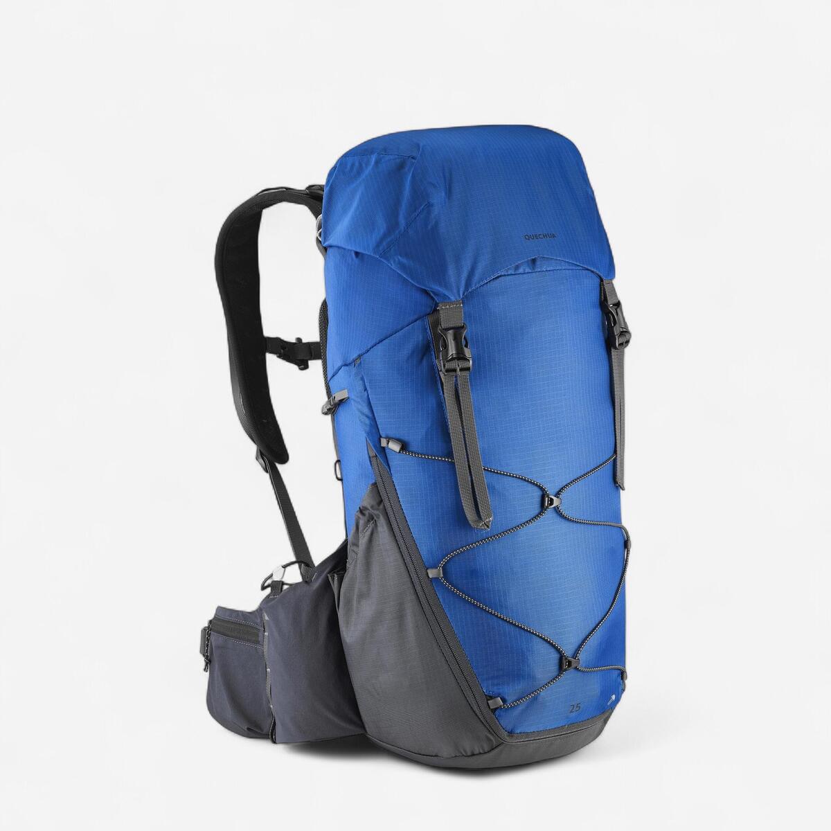 Sac à dos de randonnée montagne confortable et léger 25L, MH900 bleu