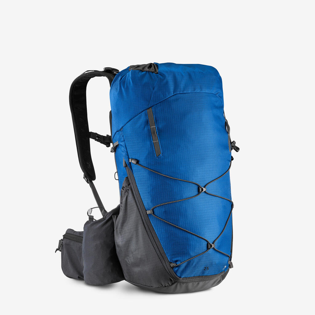 25 L comfortable and light mountain hiking backpack MH900 - Grey
