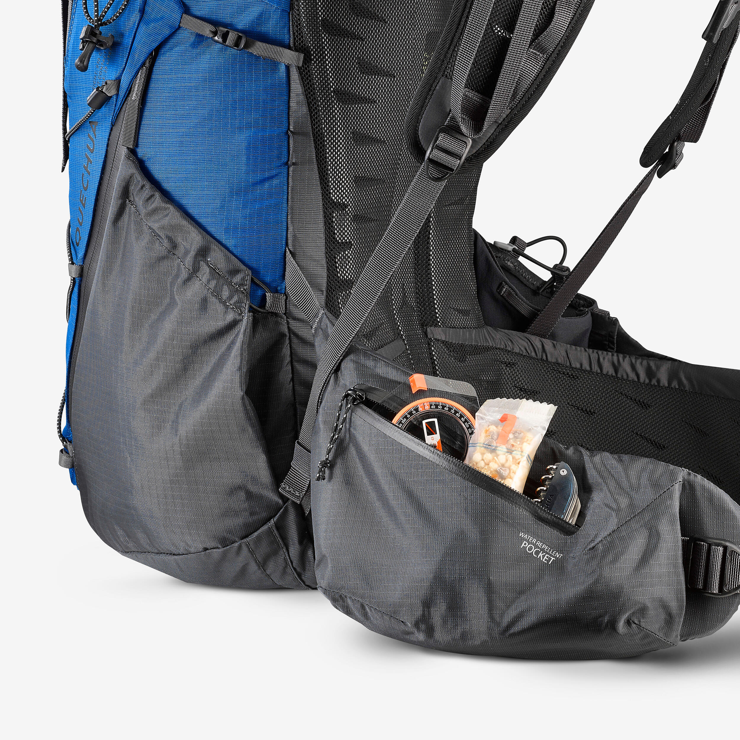 Wanderrucksack bequem leicht - MH900 25 L blau 13/19