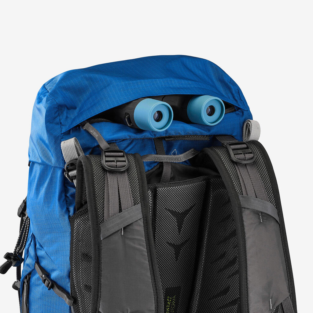 25 L comfortable and light mountain hiking backpack MH900 - Grey