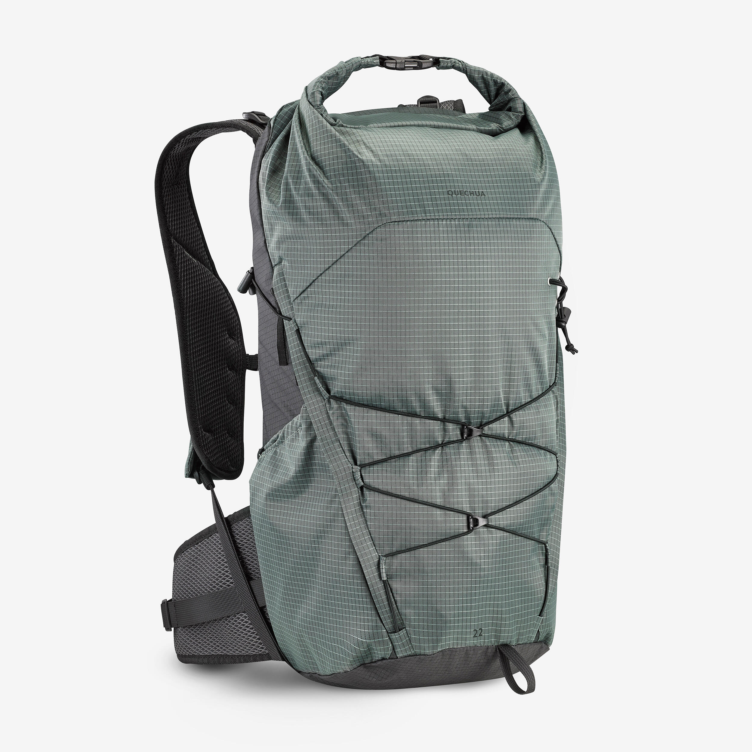 Mountain hiking backpack MH500 LIGHT 22 L - Green