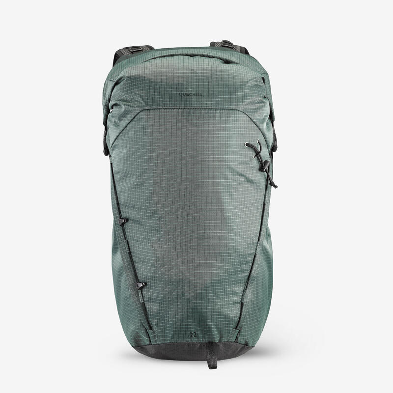 Rucsac Drumeție la Munte Rolltop MH500 LIGHT 22L Verde
