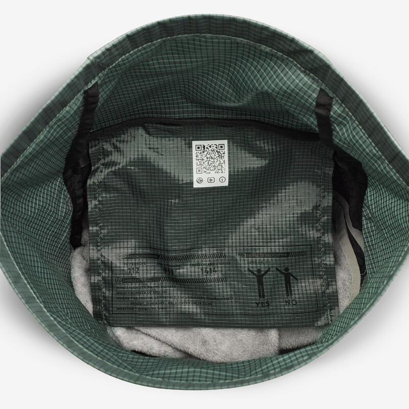 Rucsac Drumeție la Munte Rolltop MH500 LIGHT 22L Verde